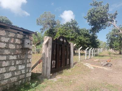 Gate and fenced boundary of a plot near Pwani University, Kilifi town